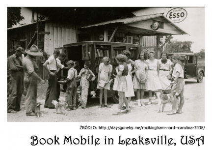 Book Mobile in Leaksville, USA